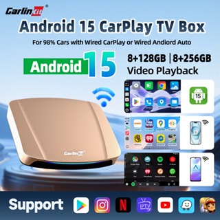 Carlinkit Android 15 AI Box Ultra 8+256G Wireless Carplay กล…