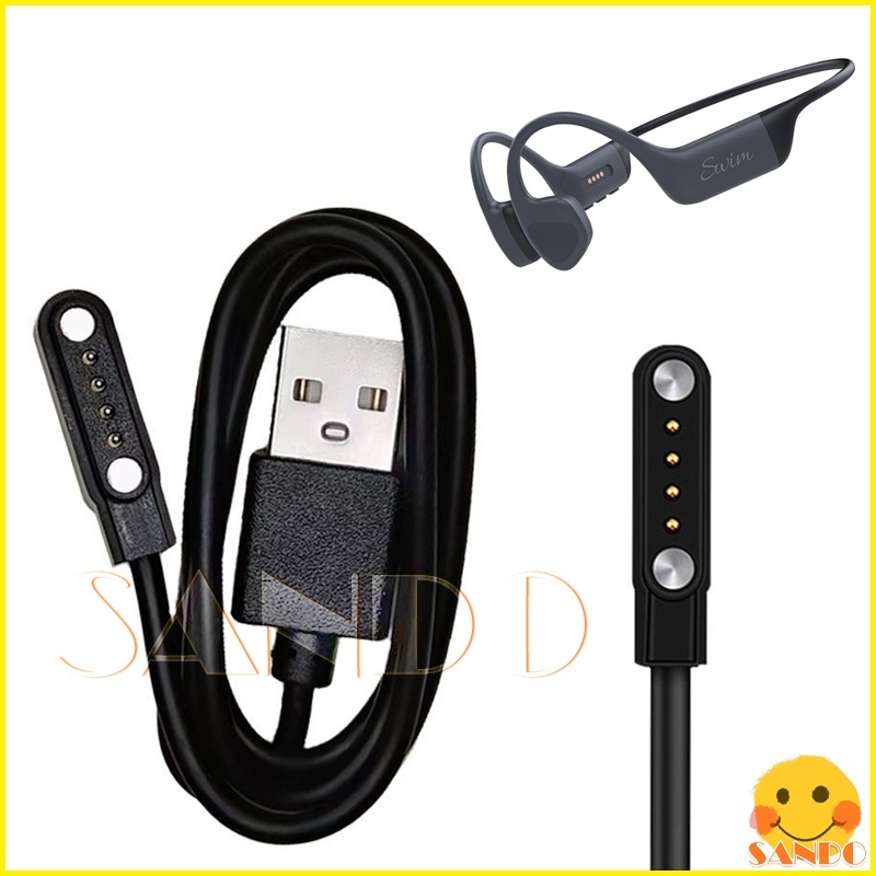 สายชาร์จ ISUPER SoundActiv Swim สายชาร์จ USB เครื่องชาร์จไฟฟ้าว่ายน้ํา iSUPER SoundActiv Swim ว่ายน้