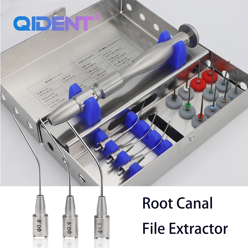 ทั้งชุดทันตกรรม Endo หักแฟ้มเครื่องมือกําจัดทันตกรรม Endodontic Endo แฟ้มระบบกําจัด Canal File Extra
