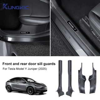 สําหรับ Tesla รุ่น Y Juniper 2025 ด้านหน้าด้านหลังประตู Sill…