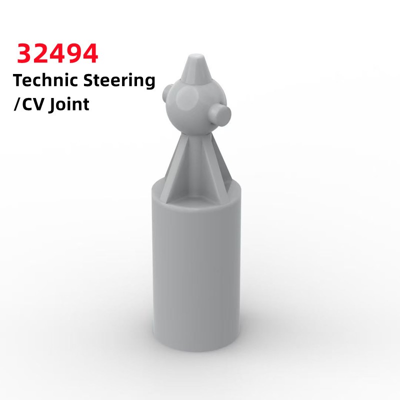 แฟลชไดรฟ์พาวเวอร์ 52730+52531 CV Joint 32494 Technic Parts 92906 อุปกรณ์เสริมบล็อกตัวต่อที่เข้ากันได้ - รูปที่ 4
