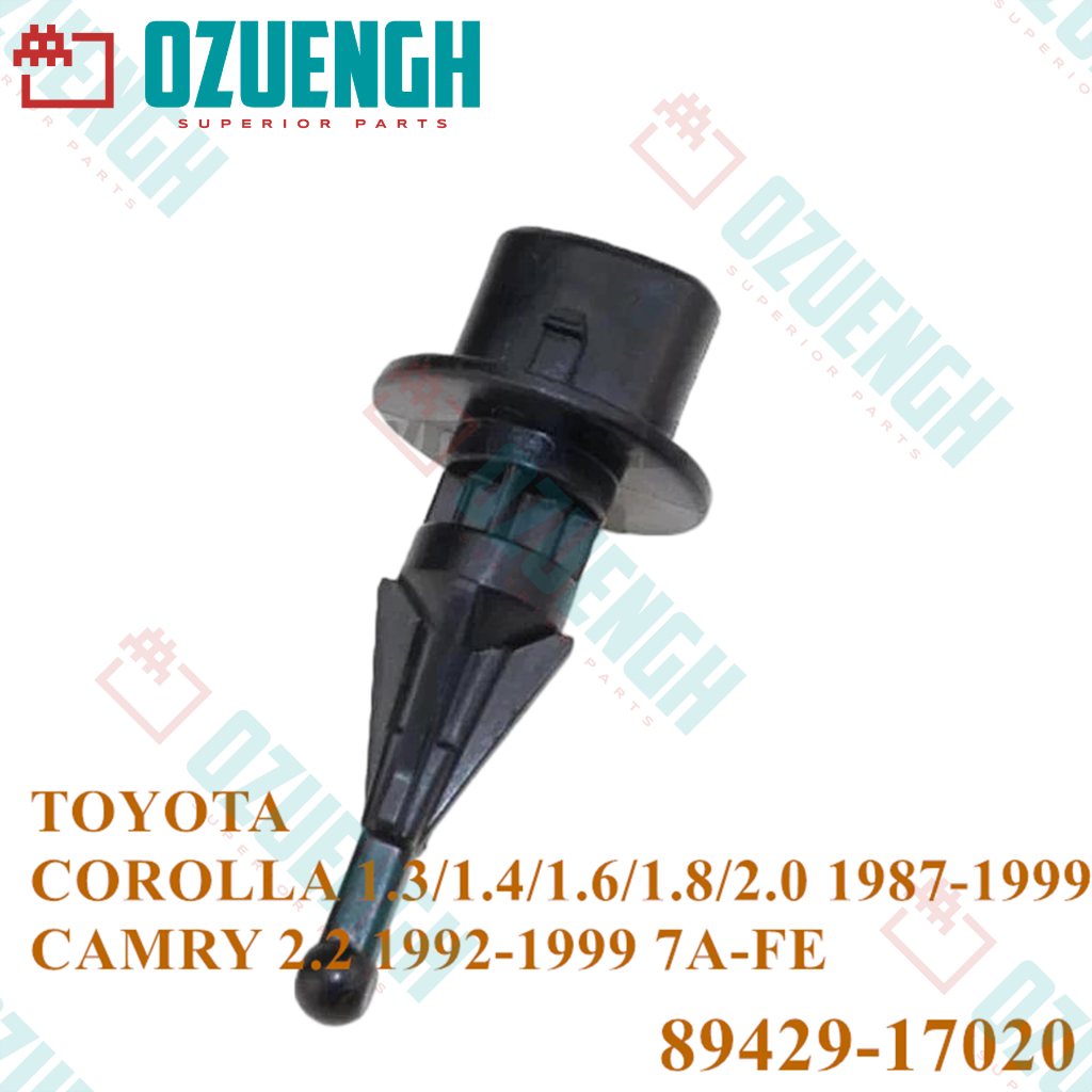 [OZUEENGH] เซ็นเซอร์อุณหภูมิอากาศไอดี/TOYOTA/COROLLA/ HIACE/CAMRY 1987-1999 4E-FE/4A-FE/3RZ-FE 89429