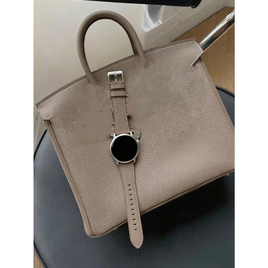 หนังสําหรับ Samsung Galaxy นาฬิกา 7 FE 5 Pro 4 6 คลาสสิก 44 มม.40 มม.Correa สําหรับ HUAWEI GT 5 4 สําหรับ XIAOMI S4 S3 - รูปที่ 6