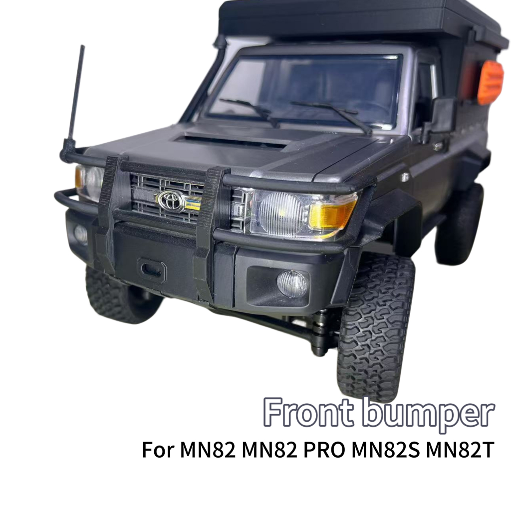 No Cutting KOShobby mn82 mn82 PRO กันชนหน้าดัดแปลง bullbar สําหรับ mn82/82pro ชิ้นส่วนดัดแปลงที่ใช้ง