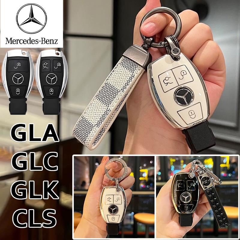 Soopsori ฝาครอบกุญแจรีโมทสําหรับ Mercedes Benz ACES GLA GLB GLC GLE GLS AMG