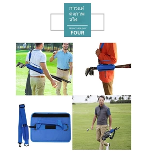 Golf Clubs Bag Portable Bag จุได้ 3-5 คัน น้ำหนักเบาและพับได้