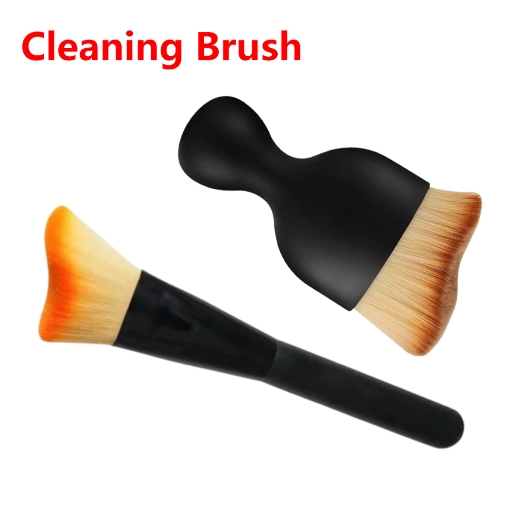 2 ชิ้นแปรงทําความสะอาดอเนกประสงค์สําหรับรถยนต์ภายใน Air Conditio Outlet Crevice แปรงกําจัดฝุ่นบ้านแปรงทําความสะอาดเครื่องมือ