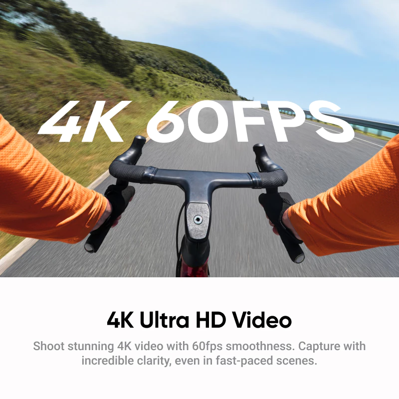 คุณสมบัติของรางวัล Hello Kitty แจกของInsta360 GO Ultra - Tiny Hands-Free 4K Cam, น้ําหนักเบาและพกพา, ความสว่างสูง, Mount Anywhere, FlowState Stabilization thumbnail 6