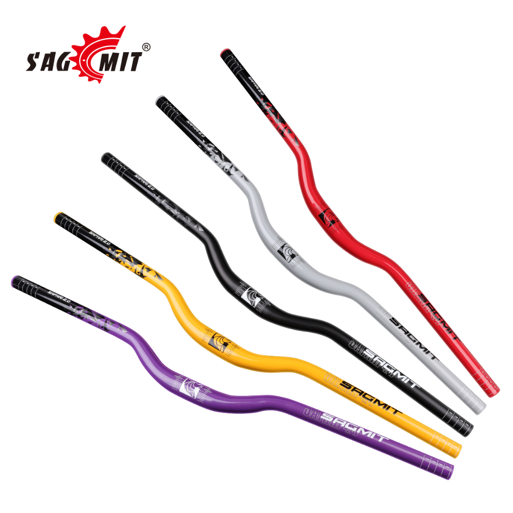 SAGMIT EVO2.0 แฮนด์จักรยานแบบแบนจากอะลูมิเนียม สำหรับจักรยานเสือภูเขา