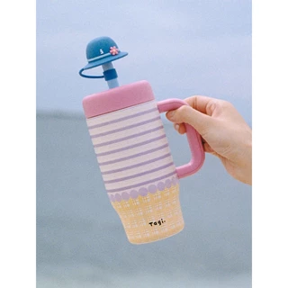 Tagi. Dress-up Game Hat Vacuum Bottle 550ML กระติกน้ำดีไซน์หมวกธีมเกมแต่งตัว แก้วเก็บความเย็น