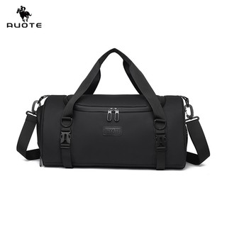 AUOTE กระเป๋าฟิตเนสสำหรับผู้ชาย แฟชั่น Unisex สำหรับกิจกรรมกลางแจ้ง กันน้ำ แยกแห้งและเปียก พกพาสะดวก กระเป๋าใส่ว่ายน้ำ โยคะ