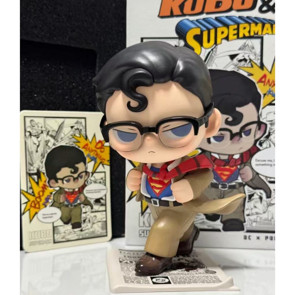KUBO Superman Big Baby Limited Hand-Made เครื่องประดับอินเทรนด์เล่นของขวัญของขวัญวันเกิดน่ารักของสะส