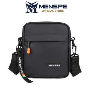 Menspe Mens กระเป๋าสะพาย Mini Cross Body กระเป๋า Casual น้ําหนักเบากระเป๋า Messenger ความจุขนาดใหญ่กันน้ํา Leisure Street กระเป๋า