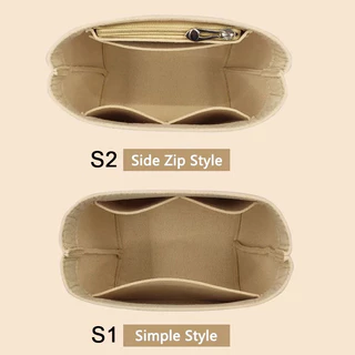 กระเป๋าผู้หญิง For Longchamp mini ซับในสักหลาดหูหิ้วยาวและสั้น กระเป๋าถือ ขนาดใหญ่และขนาดกลาง