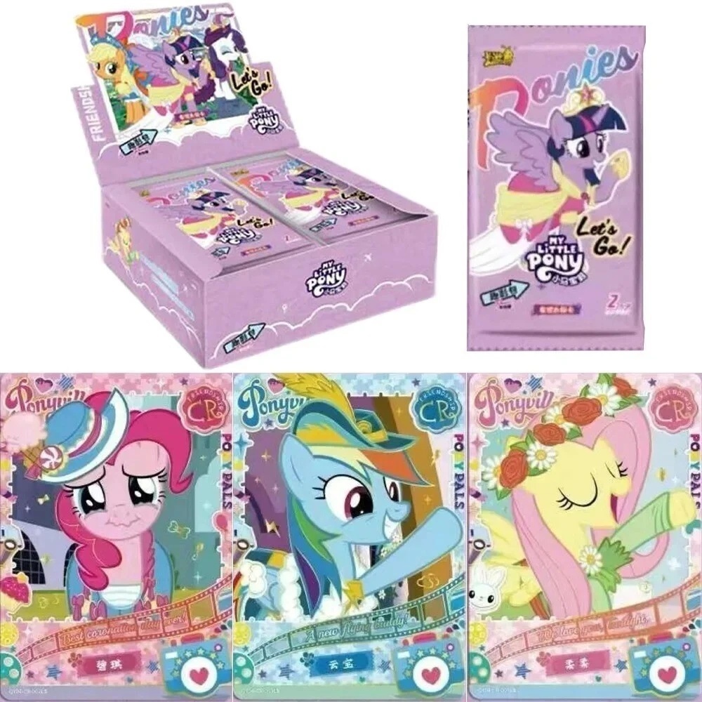 Kayou My Little Pony Anime Collection Trading Card Series 4 Official Booster Box ปิดผนึก