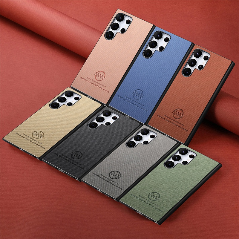 สําหรับ Samsung S25 plus/S25 Ultra Case Cloth Patterned Case สําหรับ Samsung S25 Ultra Case