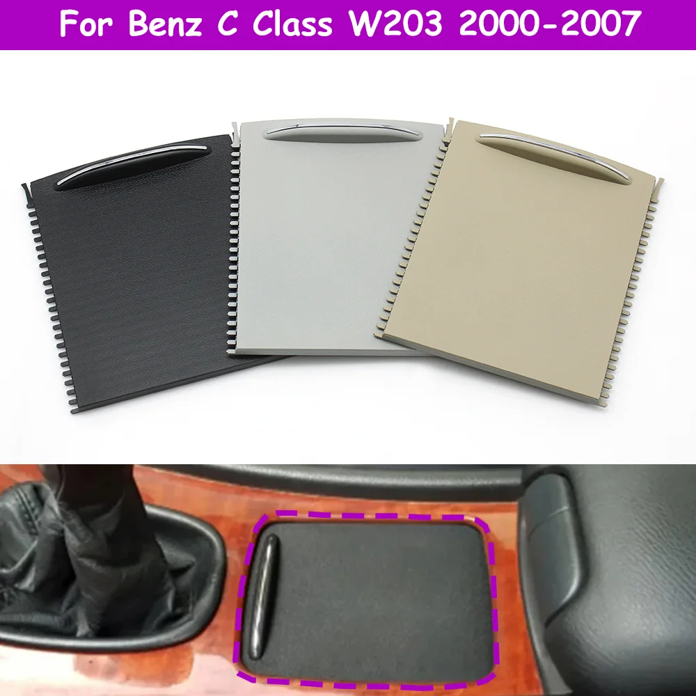 สําหรับ Benz C Class W203 2000-2007 ภายในรถ Central Slide Roller Blind Cover ที่วางแก้วน้ํา