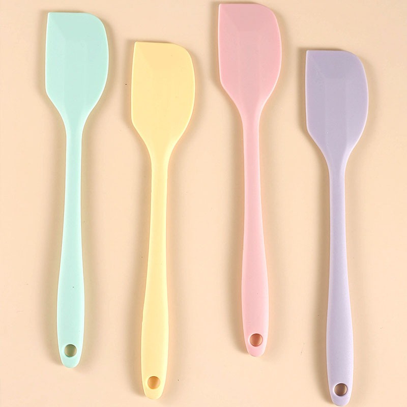 ครัวซิลิโคนมีดโกนแบบบูรณาการไม้พายเนยแยมทนความร้อนมีดโกนเค้กครีมพลั่วสําหรับเครื่องมืออบในครัวเรือน21ซม 28ซม