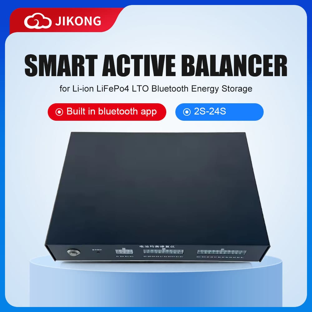 【JK BMS】เครื่องบาล้านแบต JK B15A Active Balancer แบตเตอรี่ลิเธียม บลูทูธ APP 2-24S BMS Li-ion Lifepo