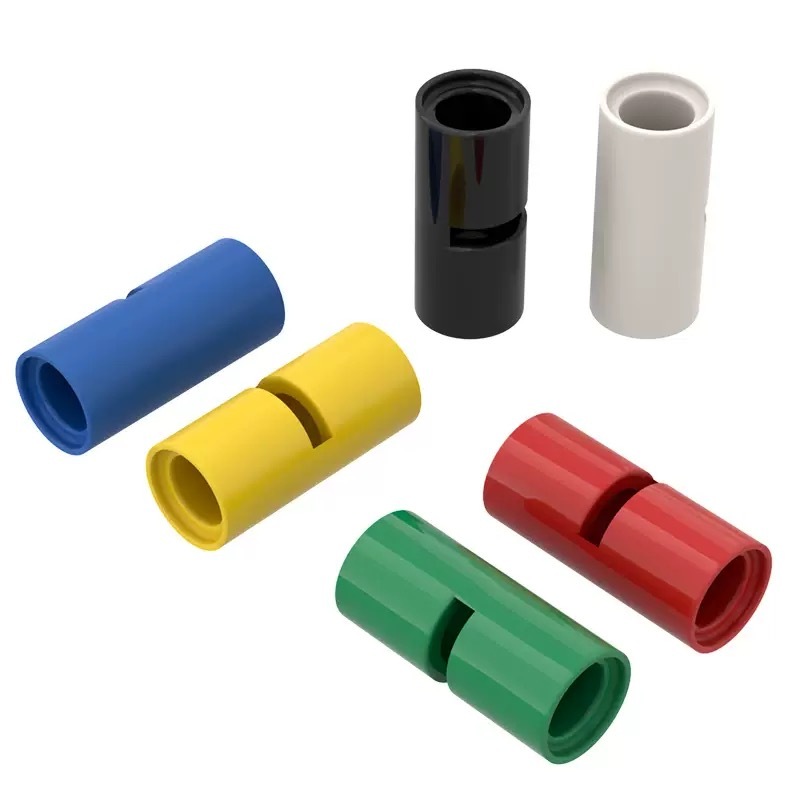 10pcs 62462 Pin Connector รอบ 2L พร้อมสล็อต Pin Joiner รอบ Building Block ของเล่นอุปกรณ์เสริม DIY MO