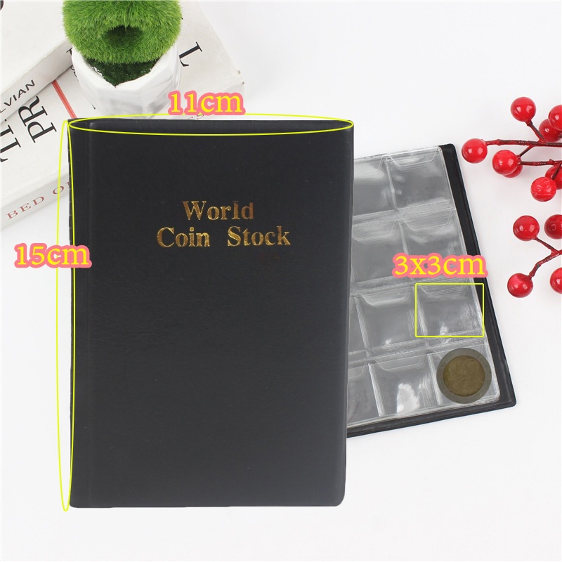 สมุดเหรียญ ซองใส่เหรียญ 10 ซอง ใส่เหรียญได้ 120 เหรียญ - รูปที่ 2