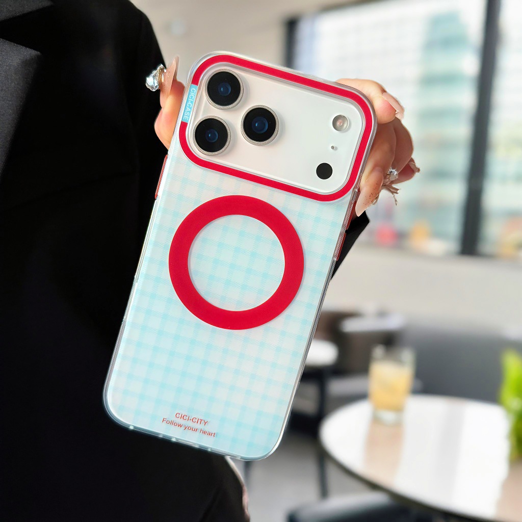 Sunyi สําหรับ iPhone 17 Air 16 Pro Max Happy Hue Magnetic Phone Case - Dopamine-Inspired Colours