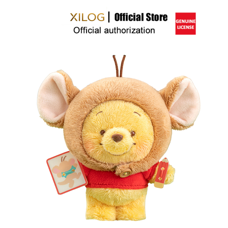 TOPTOY Winnie the Pooh และ Azuki Bean Good Friends Series ตุ๊กตากล่องตาบอด Pupu น่ารัก Qixi ของขวัญ