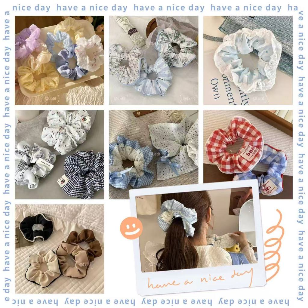 Letit | ลูกอมสีผม สำหรับผู้หญิง ยืดหยุ่น วงคาดศีรษะ