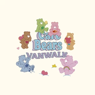 เสื้อยืดเด็กผู้หญิง ผ้าฝ้าย 100% ลาย Care bears น่ารัก แขนสั้น นุ่มสบาย‼️ (ไซส์ 90-150 ซม.)​​