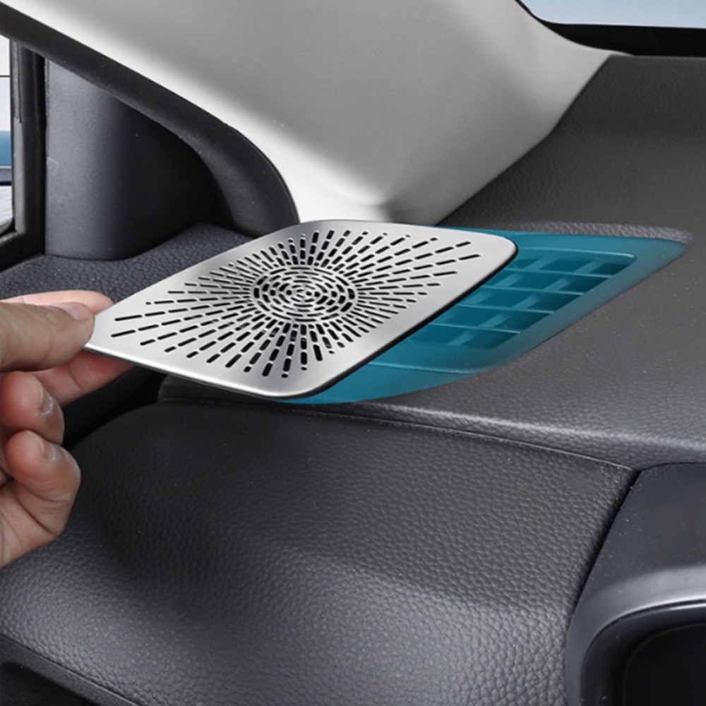 โลหะอุปกรณ์ตกแต่งภายในรถยนต์ Dashboard Air Outlet Cover A-pillar Audio Speaker Cover Trim สําหรับ Ho