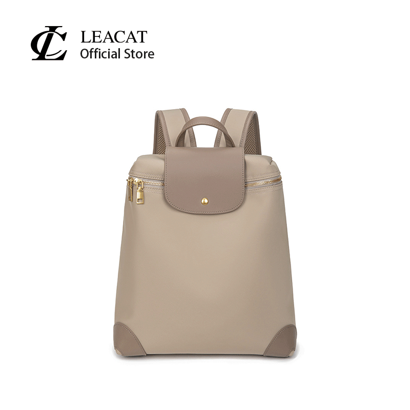 Leacat Backpack ความจุมาก ทำจากผ้าใบไนลอน เหมาะสำหรับคุณแม่ใช้ในการท่องเที่ยว