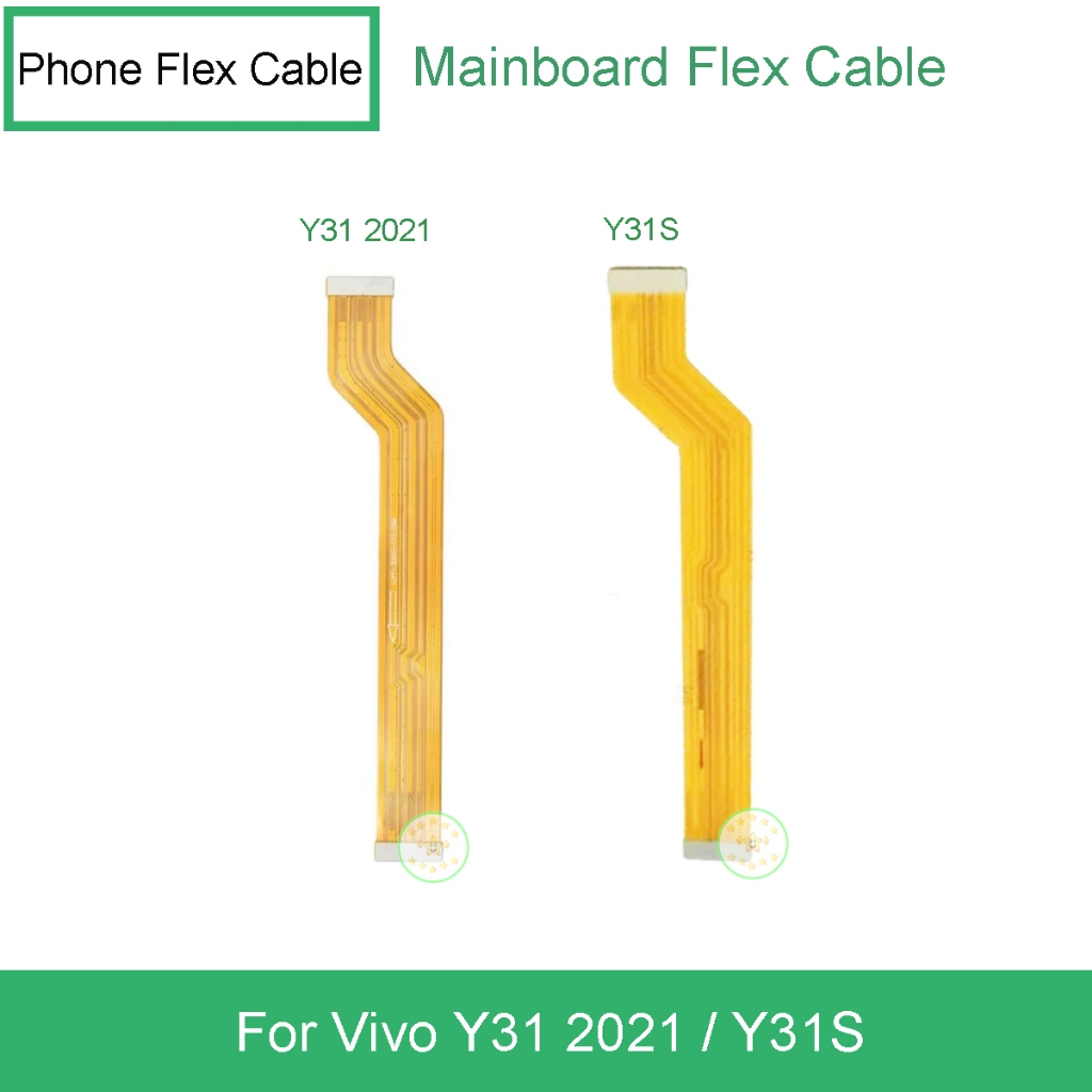 MainBoard Flex Cable สําหรับ Vivo Y31 2021 / Vivo Y31S โทรศัพท์เมนบอร์ด Flex อะไหล่ทดแทน