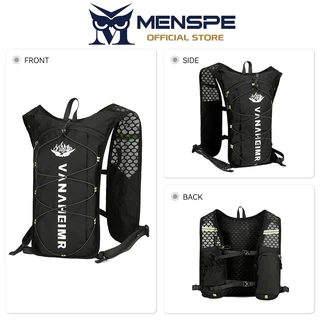 MENSPE กระเป๋าเป้สะพายหลังขี่จักรยานพร้อมถุงน้ํา 2 ลิตรกลางแจ้งป้องกันน้ํากระเซ็นจักรยานขี่ถุงน้ําเดินป่ากระเป๋าเป้สะพายหลัง