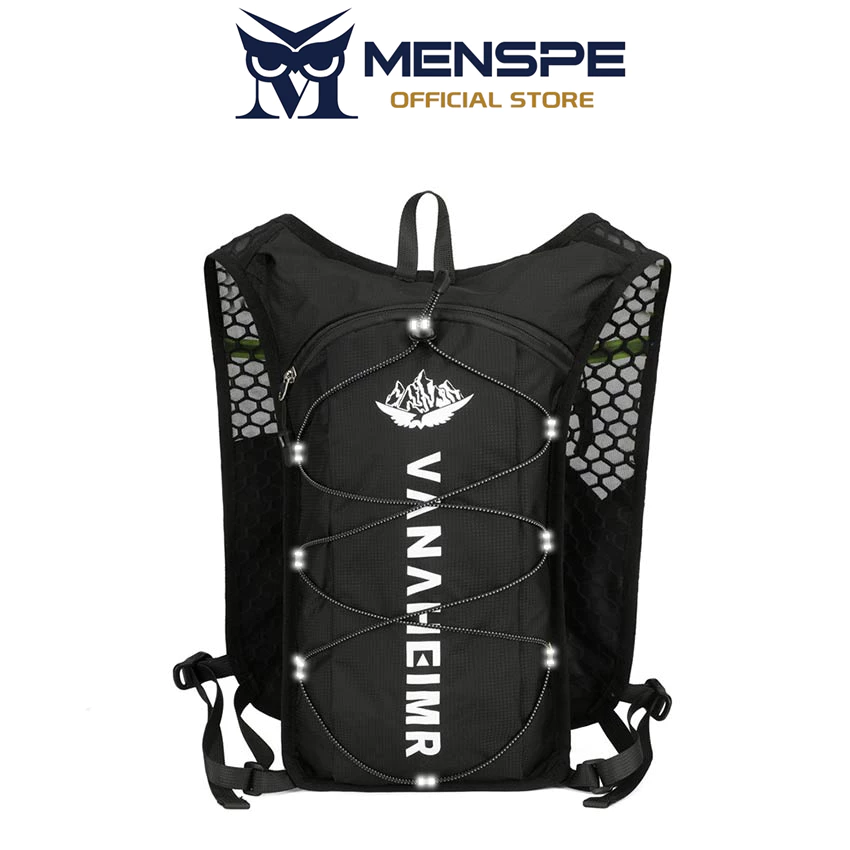MENSPE กระเป๋าเป้สะพายหลังขี่จักรยานพร้อมถุงน้ํา 2 ลิตรกลางแจ้งป้องกันน้ํากระเซ็นจักรยานขี่ถุงน้ําเดินป่ากระเป๋าเป้สะพายหลัง