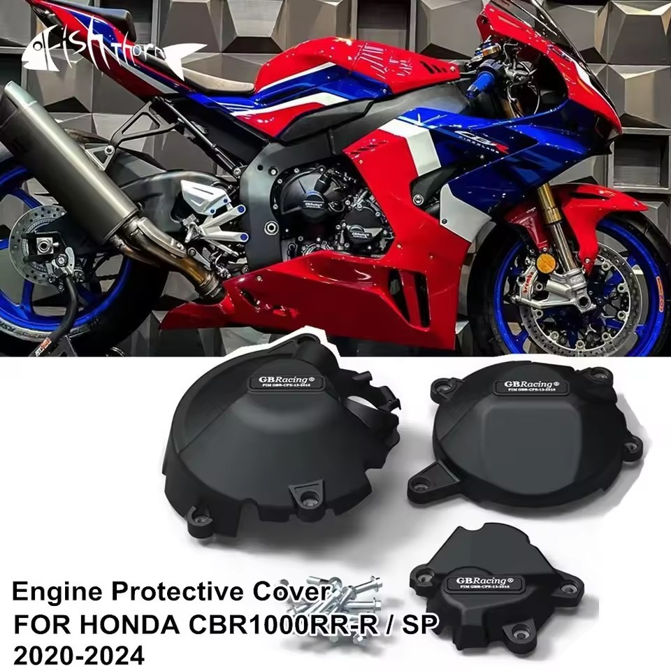 สําหรับ Honda CBR1000RR-R SP CBR1000RRR SP CBR 1000RRR 2023-2024 รถจักรยานยนต์ฝาครอบเครื่องยนต์ชุด B