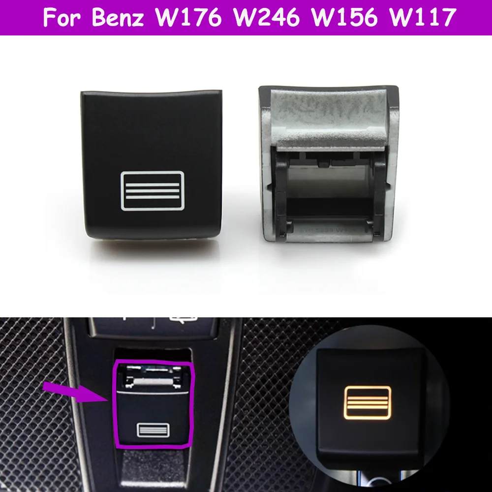 สําหรับ Benz AB GLA CLA Class W176 W246 W156 W117 2012-2019 ภายในรถ Sunroof หน้าต่างปุ่มสวิทช์ Key Cap 0009005008
