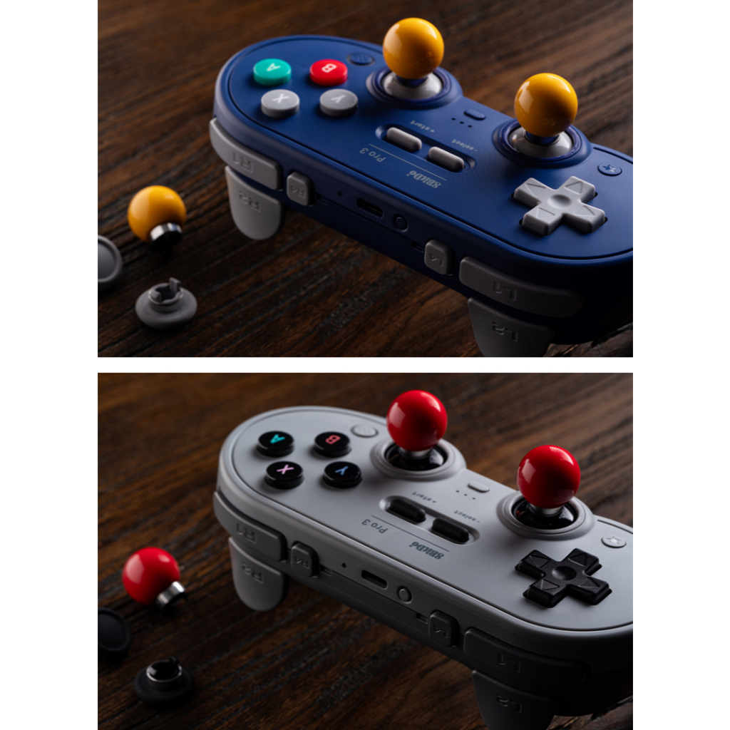 8BitDo Pro 3 ตัวควบคุมบลูทูธสําหรับ Nintendo Switch 2/สวิตช์ OLED/สวิตช์ Lite Steam Deck Windows PC macOS iOS Android Hall Effect TMR จอยสติ๊ก 8BitDo Pro 2 เกมแพดไร้สาย - รูปที่ 4