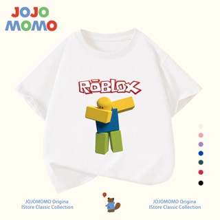 เสื้อยืดเด็กผู้ชาย Roblox 👕 ผ้าฝ้าย 100% ลายการ์ตูน แขนสั้น …