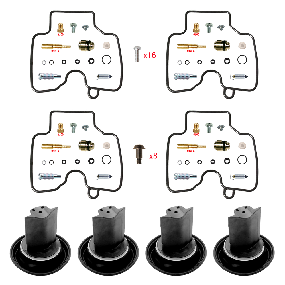 YAMAHA DIVERSION 900S XJS900 XJ900S 4KM 4PS รถจักรยานยนต์ชุดซ่อมคาร์บูเรเตอร์ 1995-2002 XJS 900 XJ 9