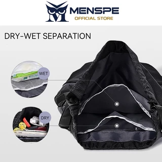 MENSPE Drawstring Backpack Bag สตริงกระเป๋าเป้สะพายหลัง Sports Yoga Gym Swim Bag Nylon Fiber String Backpack