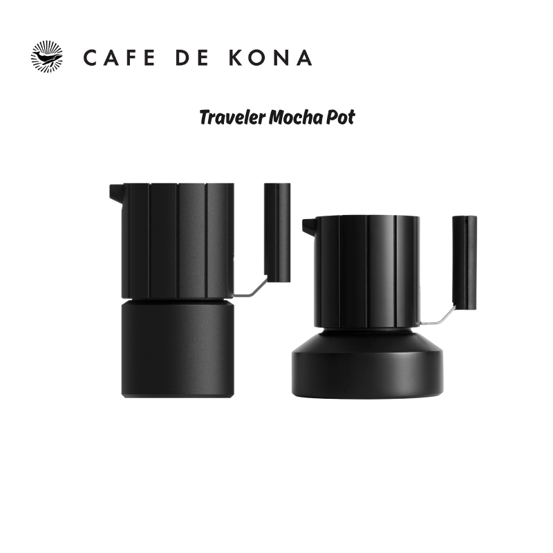 CAFEDE KONA Traveler Mocha Pot ชงกาแฟ Home Outdoor Espresso เครื่อง