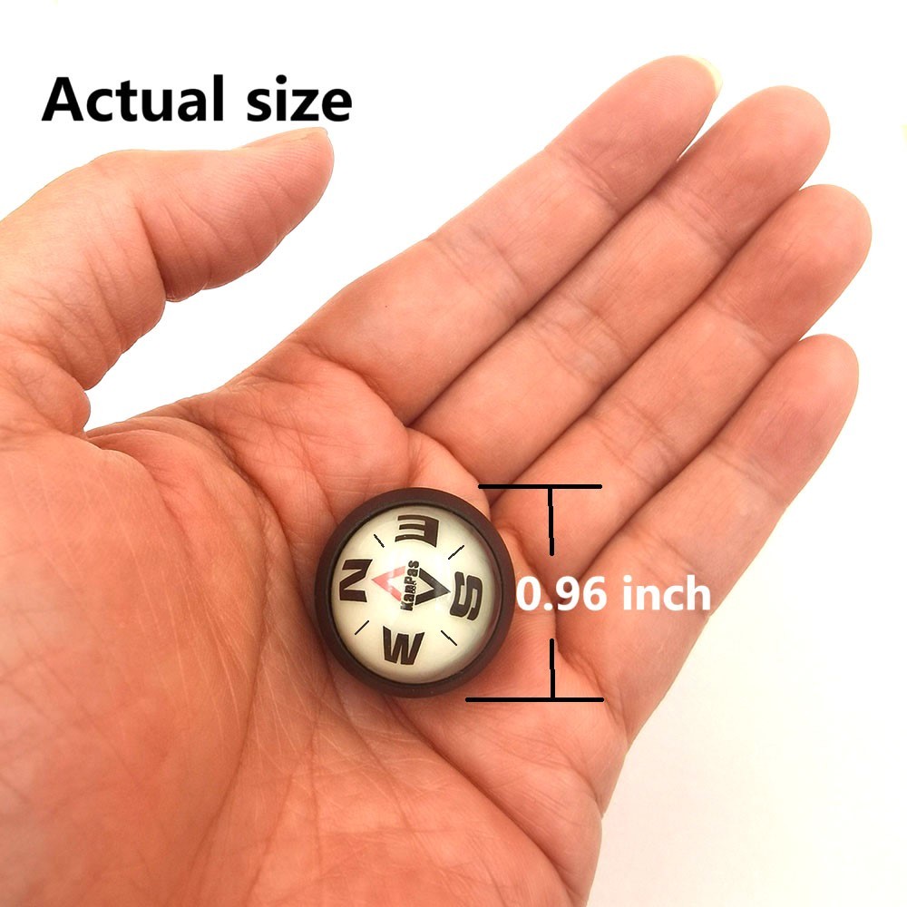 KanPas VA-20L Luminous EDC Ball เข็มทิศมุมฟรีการอ่านแบบดั้งเดิมสําหรับรถจักรยานยนต์ - รูปที่ 2