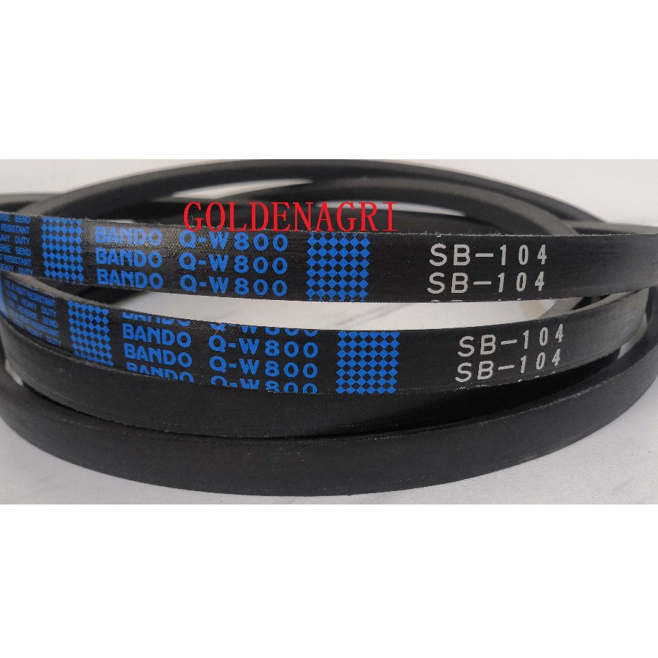 2 ชิ้น SB104 BANDO V Thresher เข็มขัดสําหรับ Harvester อะไหล่ 5T051-66350 DC60 DC70 688Q Dc70plus