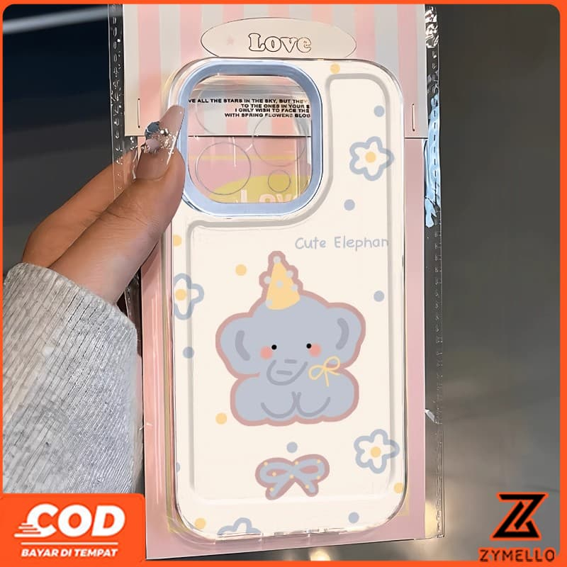 เคสสําหรับ Honor X9C X7C X8C X6B X8B X6A X7A X7B X9B น่ารักการ์ตูนสีฟ้า Dumbo กันกระแทกเคสโทรศัพท์ TPU…