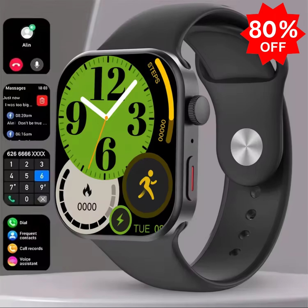 LIGE Z03 PRO สมาร์ทวอท์ช AMOLED ยี่ห้อ Fitness Tracker หน้าจอบลูทูธโทรกันน้ํากีฬา Smartwatch