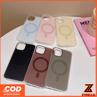 สําหรับ OPPO Reno16F 16Pro 15F 15ProMax 14F 14Pro 13F 13Pro 12F 12Pro 11F 11Pro 10Pro 8T 8Z 7Z 6Z แฟชั่นวุ้นสีแม่เหล็กกันกระแทก TPU pho