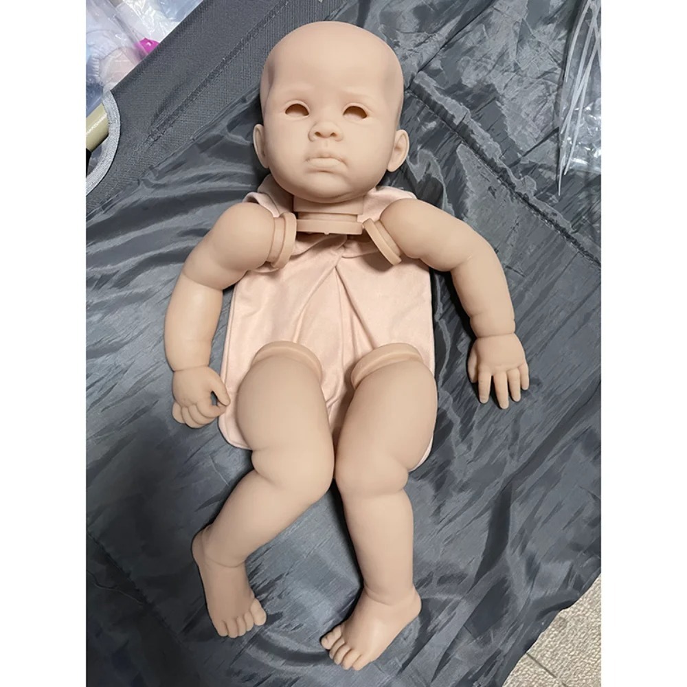 23inch Unfinished Reborn Doll Kit DIY Unpainted Blank Doll Kits Reuben DIY doll Parts with Body Bebe