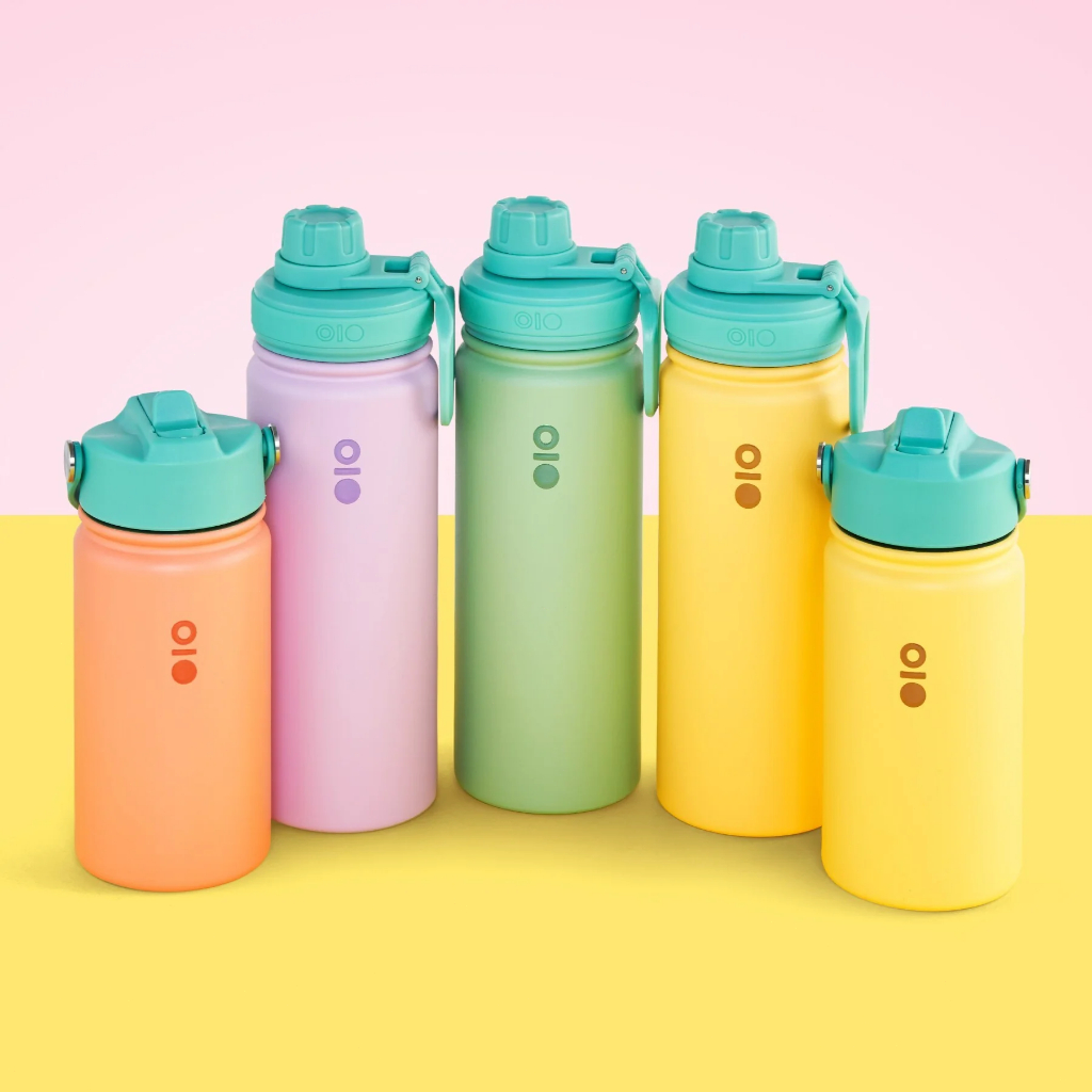 ใช้งานร่วมกับ Hydroflask Montigo Aquaflask ขวดฝาปิดฝาปิดฝาปิดพร้อมที่จับผสมสี ราคา ถูกที่สุด ดีลบีเคเค แกลเลอรีภาพที่ 6