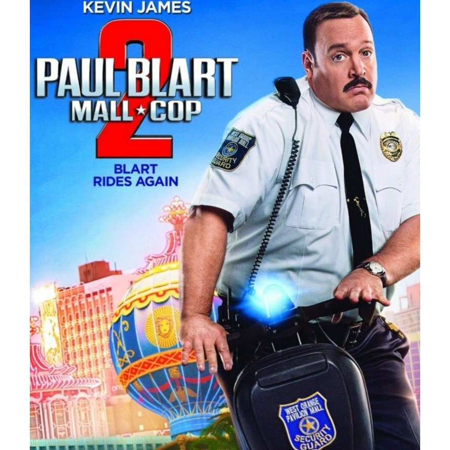 [ภาษาอังกฤษ] ภาพยนตร์ Blu-ray HD 4K UHD 1080P Paul Blart: Mall Cop 2