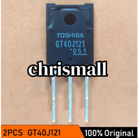 2PCS GT40J121 TO-3P GT 40J121 TO3P 40A/600V IGBT ทรานซิสเตอร์ใหม่เดิม